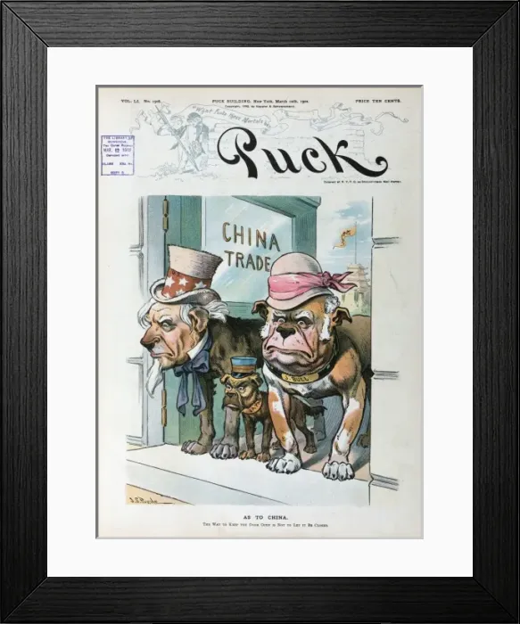 Framed Print : As to China Framed Print : As to China
