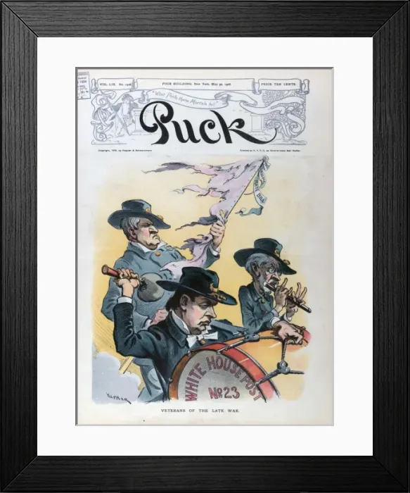 Framed Print : Veterans of the late war Framed Print : Veterans of the late war