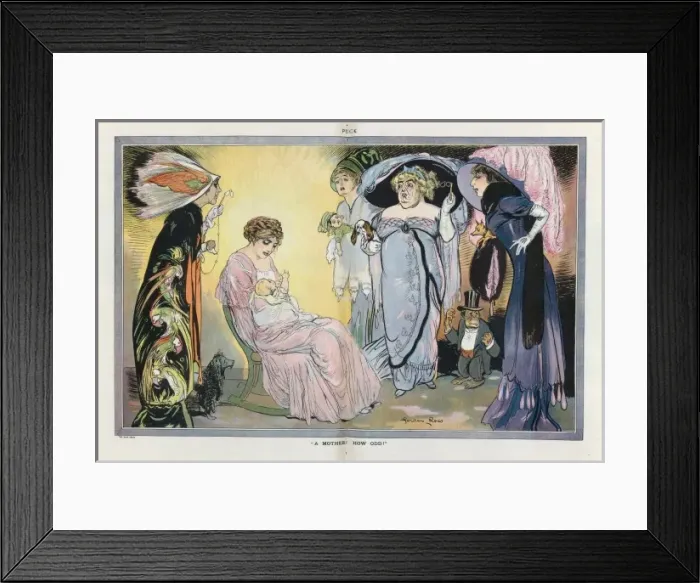 Framed Print : A mother! How odd Framed Print : A mother! How odd
