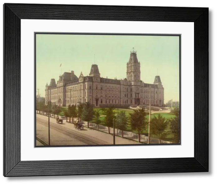 Framed Print : Parliament buildings, Quebec Framed Print : Parliament buildings, Quebec