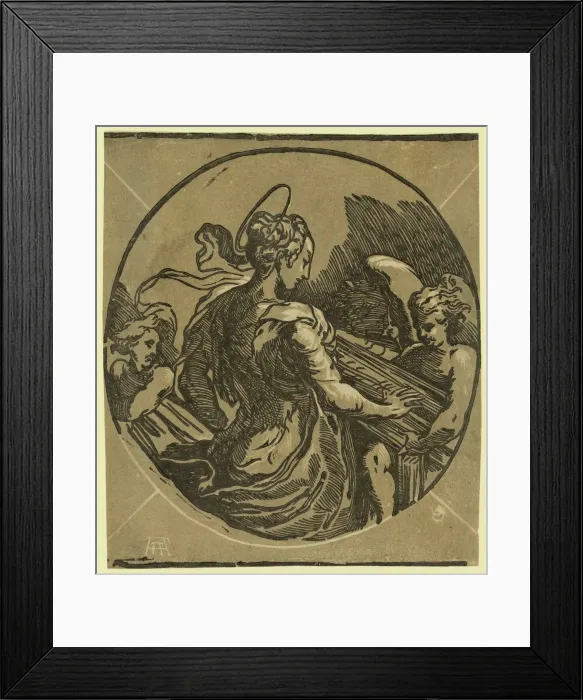Framed Print : St. Cecilia Framed Print : St. Cecilia
