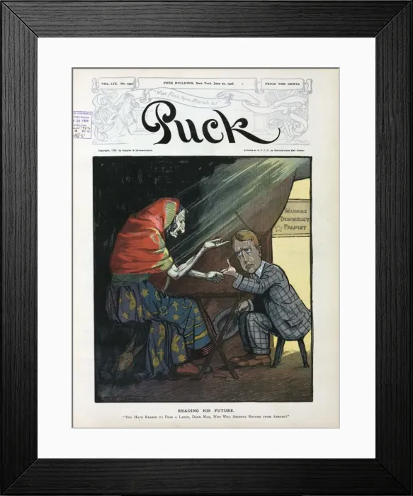 Framed Print : Reading his future Framed Print : Reading his future