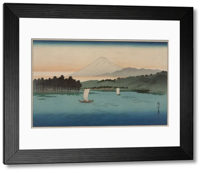 Framed Print : Fukeiga Fuokeiga Framed Print : Fukeiga Fuokeiga