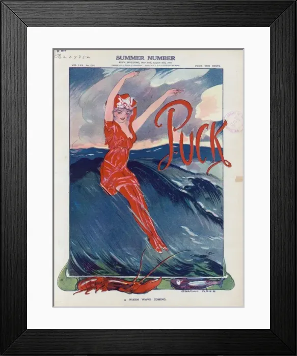 Framed Print : A warm wave coming Framed Print : A warm wave coming