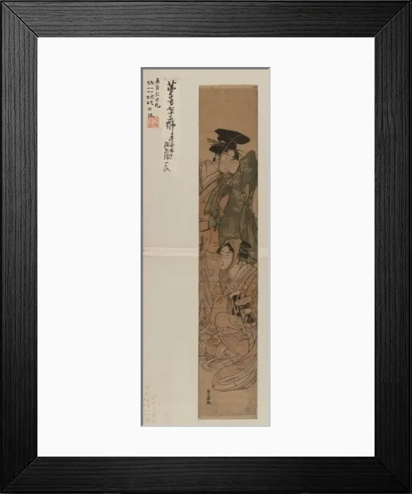 Framed Print : Transformed Manzai performer Framed Print : Transformed Manzai performer