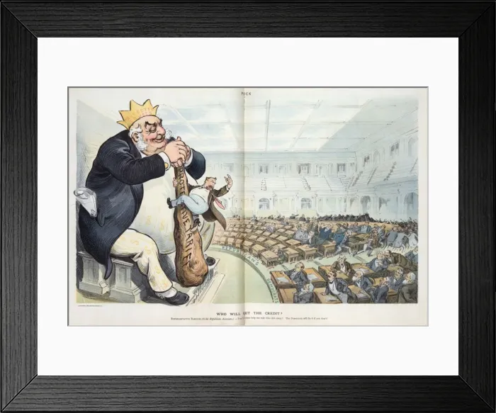 Framed Print : Who will get the credit? Framed Print : Who will get the credit?
