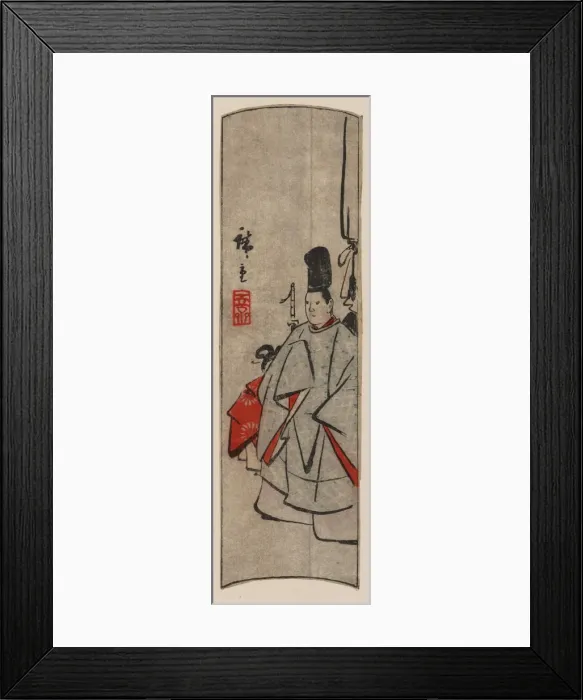 Framed Print : Court figure Framed Print : Court figure
