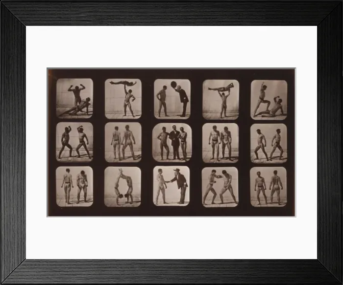Framed Print : Athletes. Posturing Framed Print : Athletes. Posturing