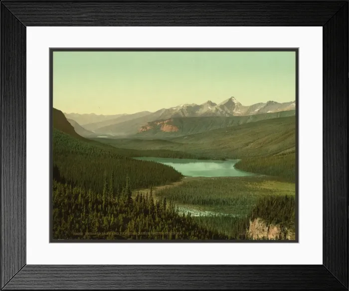 Framed Print : Emerald Lake and Van Horn Range, British Columbia Framed Print : Emerald Lake and Van Horn Range, British Columbia