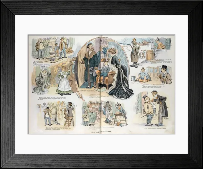 Framed Print : The age of specialists Framed Print : The age of specialists