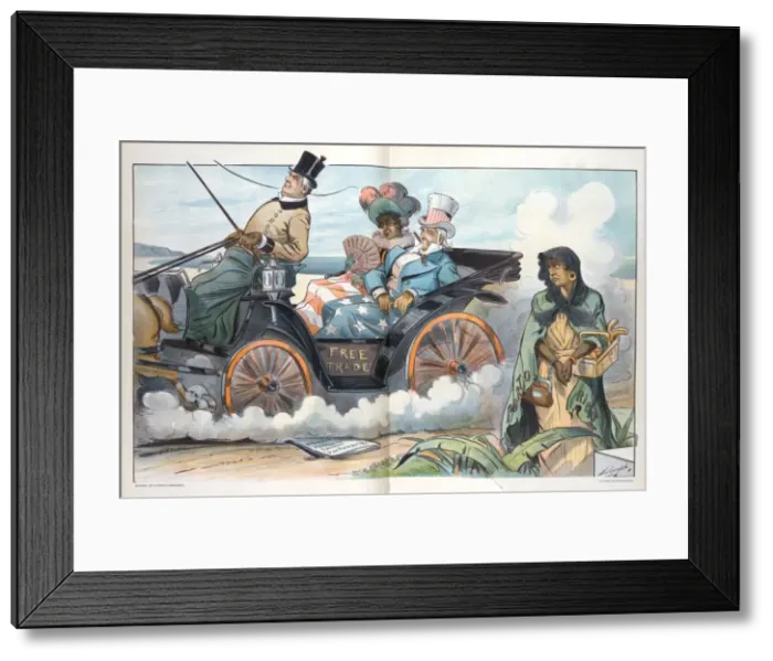 Framed Print : The ill-fated sister; - a case of unjust discrimination Framed Print : The ill-fated sister; - a case of unjust discrimination