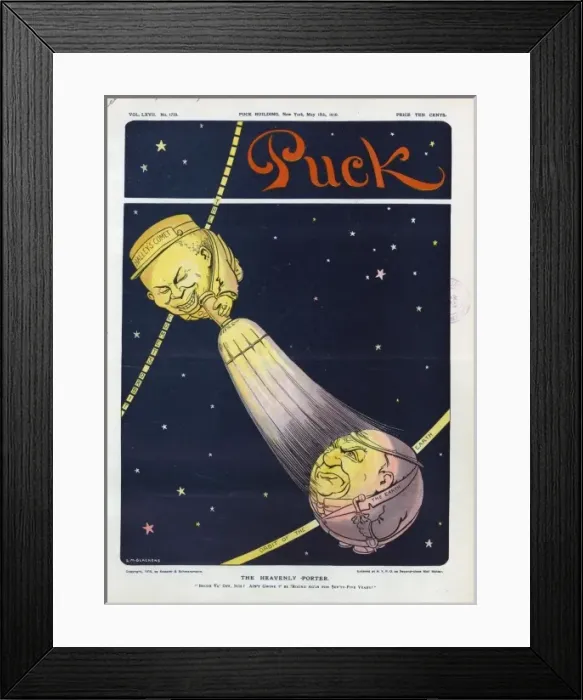 Framed Print : The heavenly porter Framed Print : The heavenly porter
