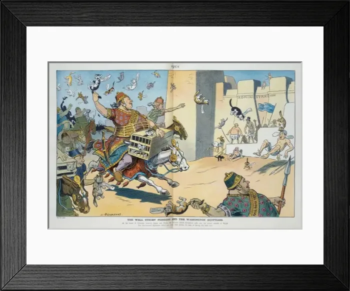 Framed Print : The Wall Street Persians and the Washington Egyptians Framed Print : The Wall Street Persians and the Washington Egyptians