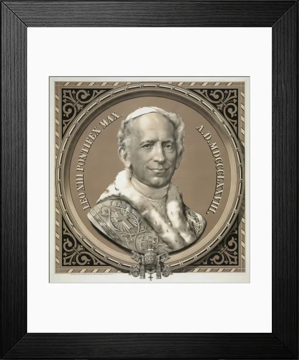 Framed Print : Leo XIII Pontifex Max. A. D. MDCCCLXXVIII Framed Print : Leo XIII Pontifex Max. A. D. MDCCCLXXVIII