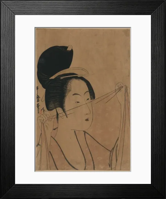 Framed Print : Sheer cloth Framed Print : Sheer cloth