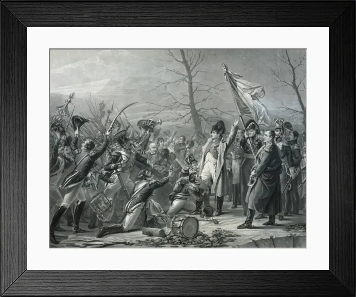 Framed Print : Napoleons return from the Island of Elba, March 7th 1815 Framed Print : Napoleons return from the Island of Elba, March 7th 1815