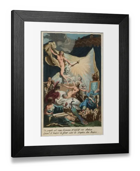 Framed Print : Un peuple est sans honneur, et merite ses chaines Quand il b Framed Print : Un peuple est sans honneur, et merite ses chaines Quand il b