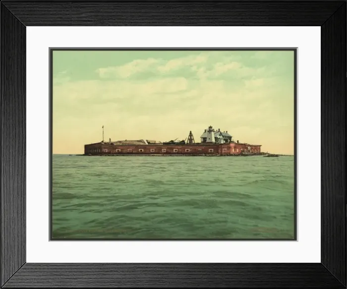 Framed Print : Fort Sumter, Charleston, S. C Framed Print : Fort Sumter, Charleston, S. C
