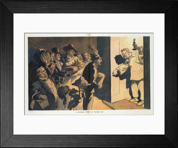 Framed Print : A surprise party at Oyster Bay Framed Print : A surprise party at Oyster Bay