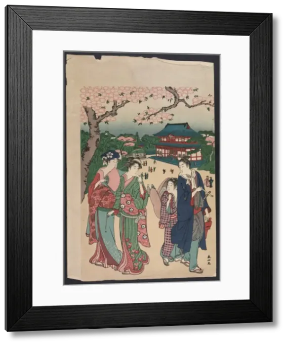 Framed Print : Cherry blossom viewing at Ueno Framed Print : Cherry blossom viewing at Ueno