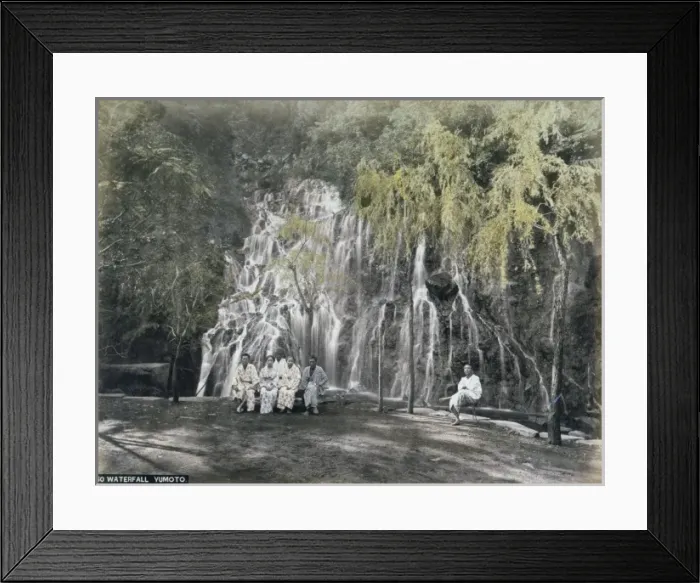 Framed Print : Waterfall Yumoto Framed Print : Waterfall Yumoto