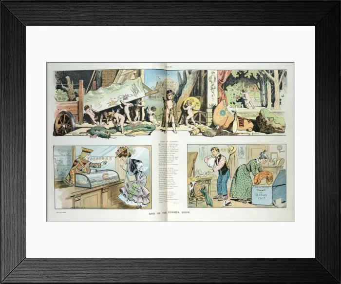 Framed Print : End of the summer show Framed Print : End of the summer show