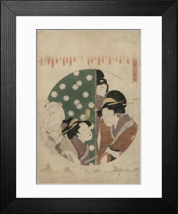 Framed Print : Act nine of the Chushingura Framed Print : Act nine of the Chushingura