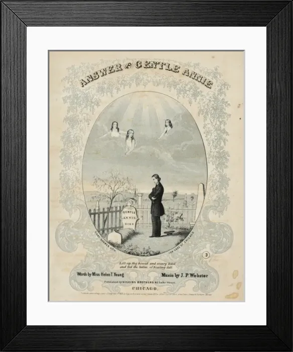 Framed Print : Answer to Gentle Annie Framed Print : Answer to Gentle Annie