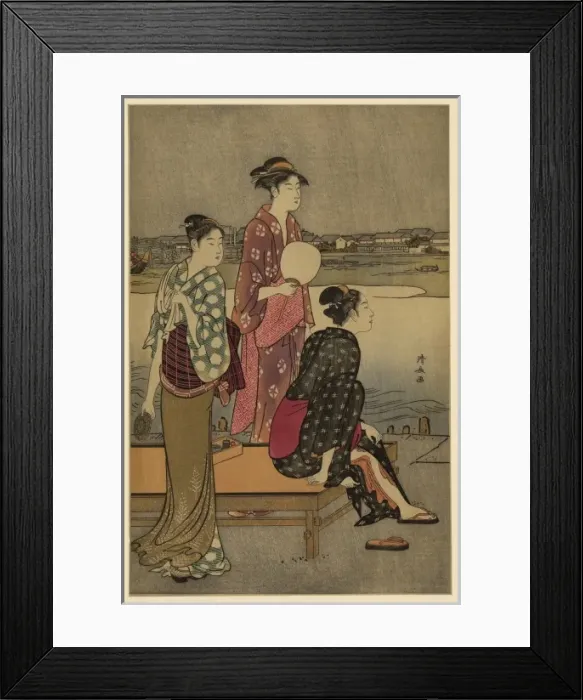 Framed Print : Cooling off near the river bank Framed Print : Cooling off near the river bank