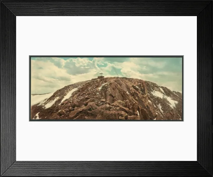 Framed Print : The summit of Pikes Peak Framed Print : The summit of Pikes Peak