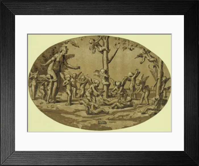 Framed Print : Venus and cupids Framed Print : Venus and cupids