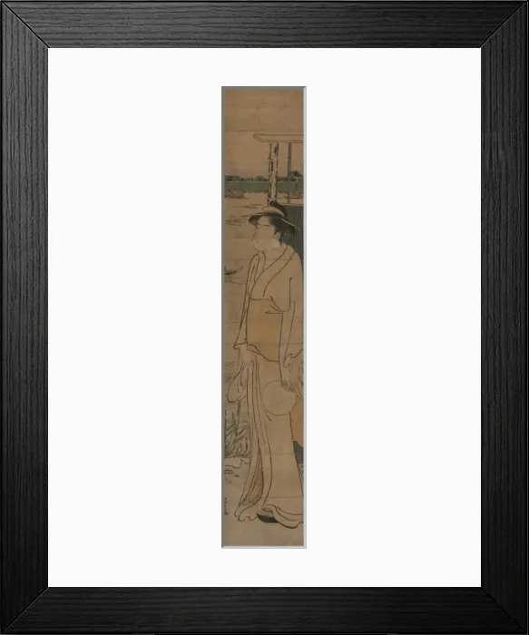 Framed Print : Beauty on the bank of the Sumida River Framed Print : Beauty on the bank of the Sumida River