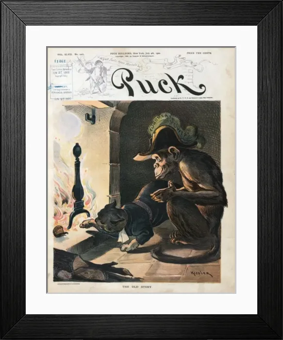 Framed Print : The old story Framed Print : The old story