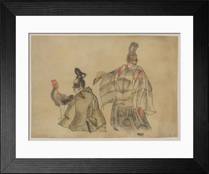 Framed Print : Religious ceremony with rooster Framed Print : Religious ceremony with rooster