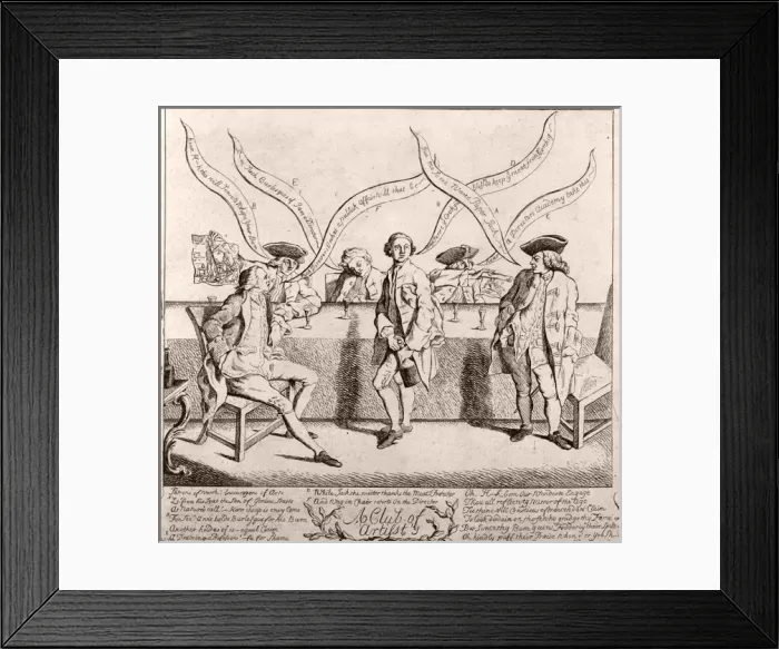 Framed Print : A club of artist s Framed Print : A club of artist s