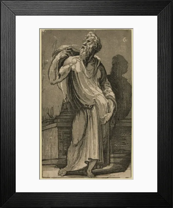 Framed Print : A philosopher Framed Print : A philosopher