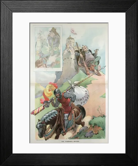Framed Print : The warriors return Framed Print : The warriors return