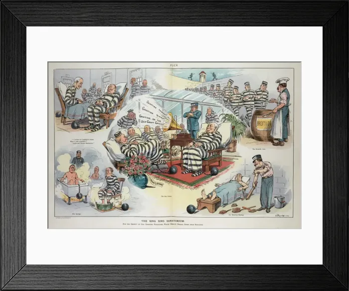 Framed Print : The Sing Sing sanatorium Framed Print : The Sing Sing sanatorium