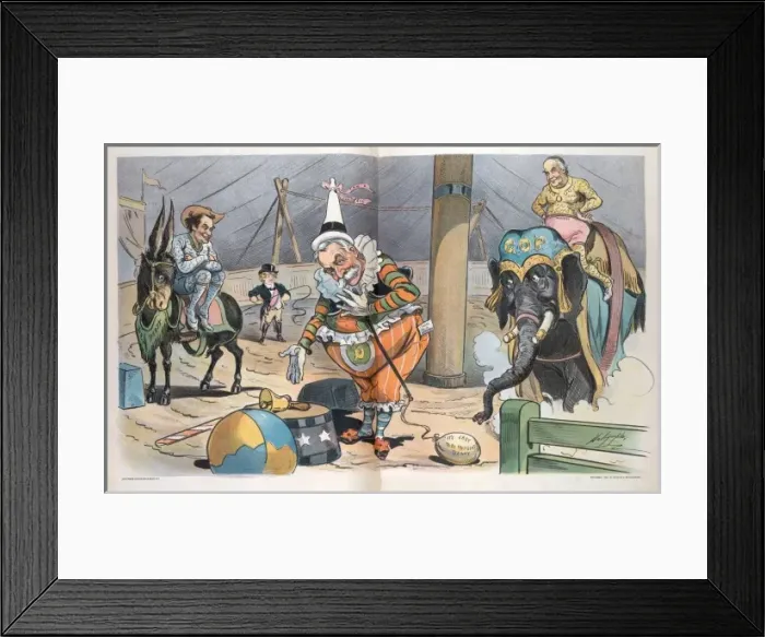 Framed Print : A much-needed comedy element in the campaign of 1900 Framed Print : A much-needed comedy element in the campaign of 1900