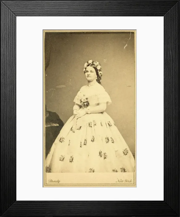 Framed Print : Mary Todd Lincoln Framed Print : Mary Todd Lincoln