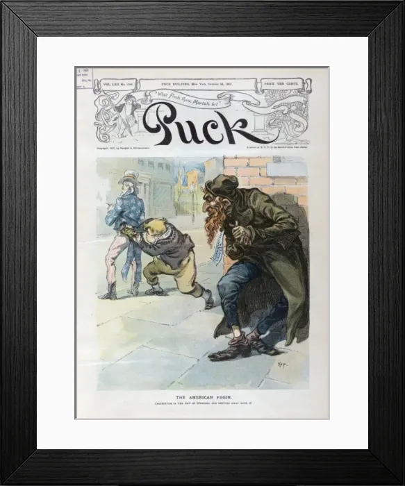 Framed Print : The American Fagin Framed Print : The American Fagin