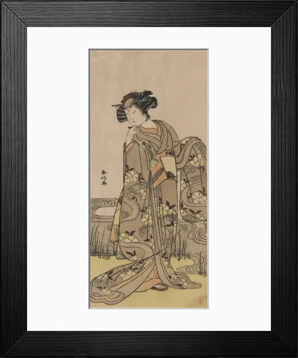Framed Print : The actor Iwai Hanshiro IV Framed Print : The actor Iwai Hanshiro IV