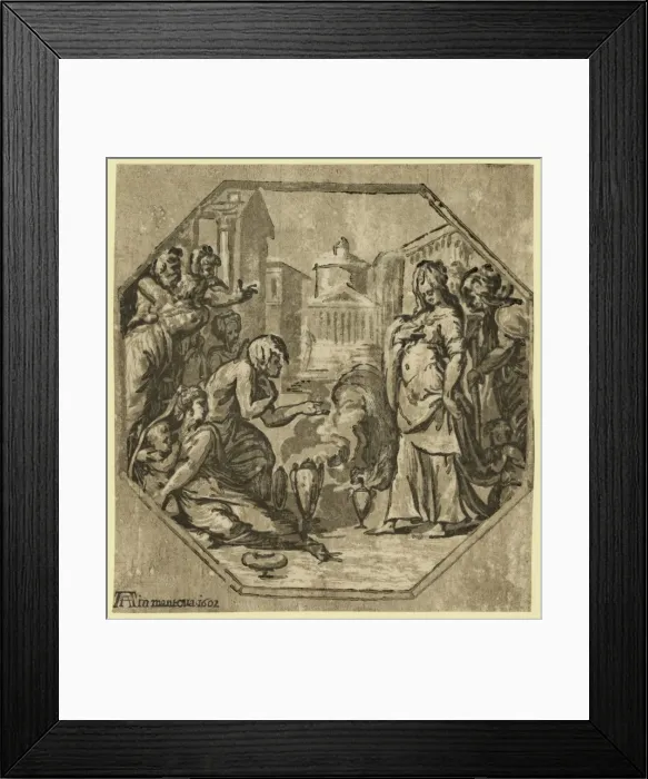 Framed Print : Ritual in honor of Psyche Framed Print : Ritual in honor of Psyche