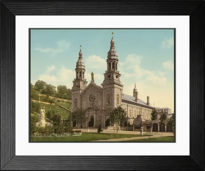 Framed Print : Church of Ste. Anne de Beaupre Framed Print : Church of Ste. Anne de Beaupre