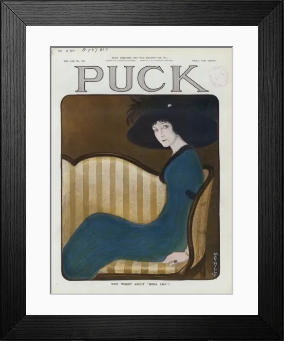 Framed Print : Why worry about Mona Lisa? Framed Print : Why worry about Mona Lisa?