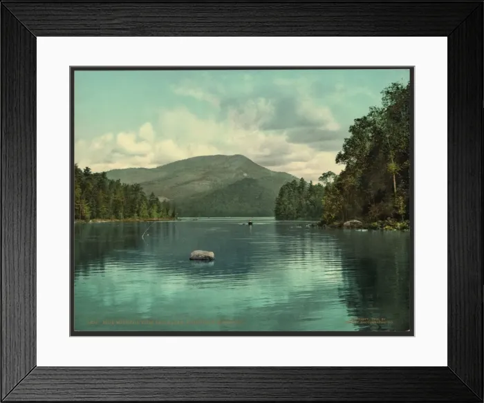 Framed Print : Blue Mountain from Eagle Lake, Adirondack Mountains Framed Print : Blue Mountain from Eagle Lake, Adirondack Mountains