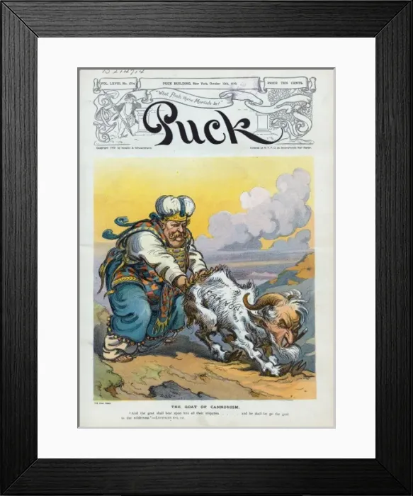 Framed Print : The goat of Cannonism Framed Print : The goat of Cannonism