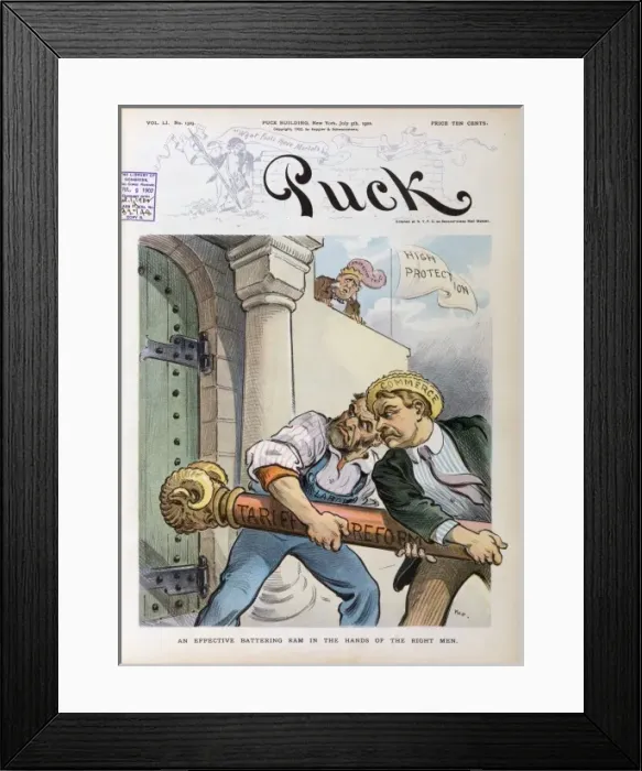 Framed Print : An effective battering ram in the hands of the right men Framed Print : An effective battering ram in the hands of the right men