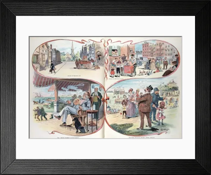 Framed Print : One reason in four tableaux Framed Print : One reason in four tableaux