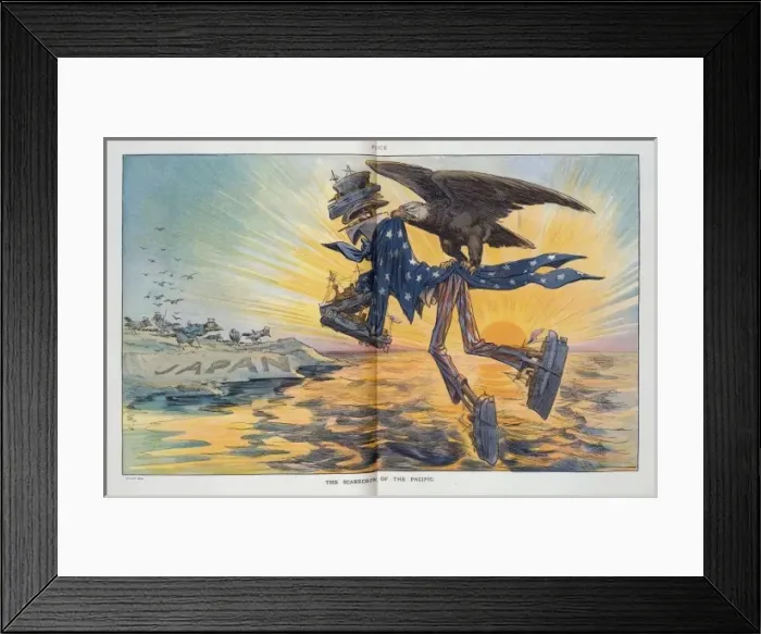 Framed Print : The scarecrow of the Pacific Framed Print : The scarecrow of the Pacific